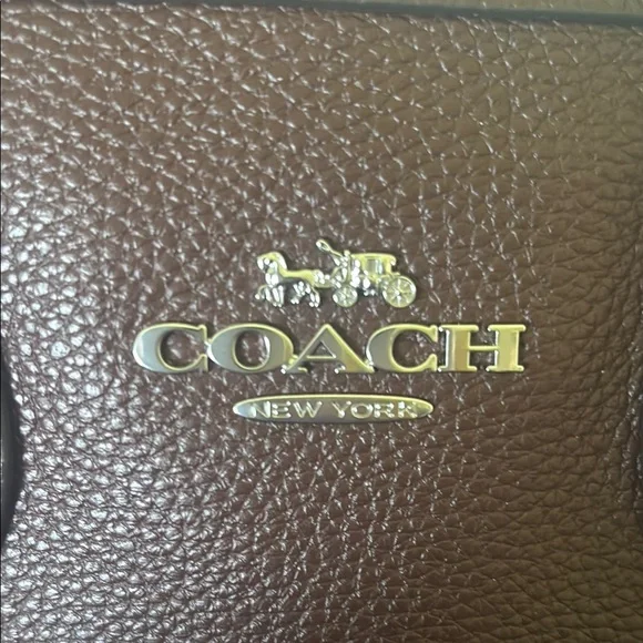 Coach Rich Brown Leather Satchel - Picture 4 of 8